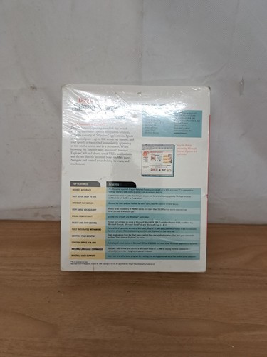 Dragon Naturally Speaking Speech Recognition Software Version 4 - Sealed - Picture 3 of 5