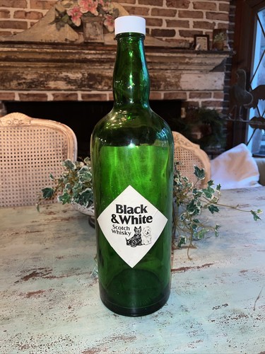 Black and White Scotch Whisky Bottle 3.79L 18.5" Tall - Picture 2 of 9