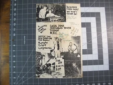 vtg Punk Hardcore flyer - Social Joke NHC Dissent Mother Butler Ctr. 8.5x14 LEG2