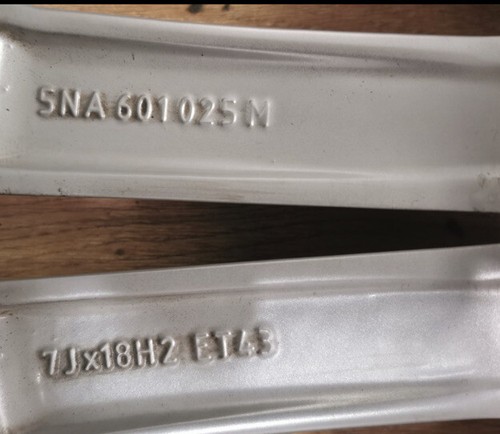 1x llanta de aluminio original Sebring VW Tiguan 5NA601025M llanta 7Jx18 ET43 - Imagen 5 de 5