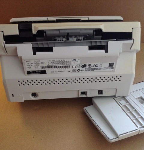 Fujitsu Fi-6130 Duplex USB A4 Document Scanner 6130 V1T PA03540-B051. see pic - Picture 8 of 8