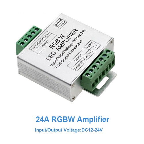 LED Signal Amplifier Repeater Controller For 5050 3528 RGB/RGBW LED Strip Lights - Picture 3 of 13