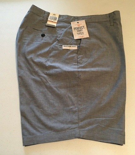 DOCKER'S Men's PERFECT SHORT Classic Fit Lt Weight SIZE - 42 Montecello Blue NWT - Picture 1 of 3