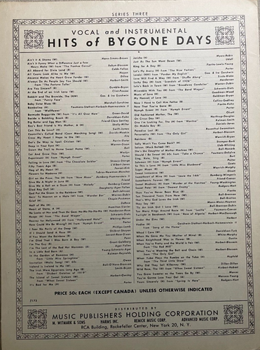 IN MY MERRY OLDSMOBILE, WALTZ SONG, (SHEET MUSIC) BY GUS EDWARDS 1910 - Picture 2 of 4