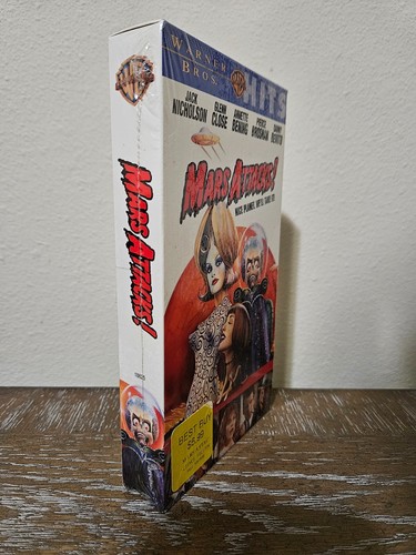 Mars Attacks VHS Warner Home Video New Sealed  - Picture 3 of 5