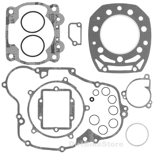Kit de reconstrucción de motor Kawasaki KX 500 (1986-1988), juego de juntas de rodamientos principales y sellos - Imagen 2 de 4