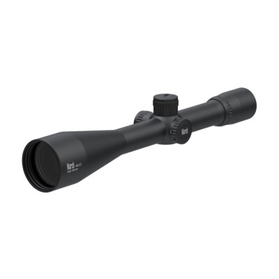 March Fixed Power High Master 48x52 1/8 SFP Riflescope w/ Sunshade D48F52-1-8