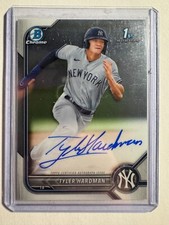 K281,245 - 2022 Bowman Chrome Prospect Autographs #CPATH Tyler Hardman Auto