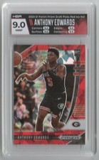 2020-21 Prizm Draft Picks RED ICE #41 Anthony Edwards TIMBERWOLVES HGA 9 Mint