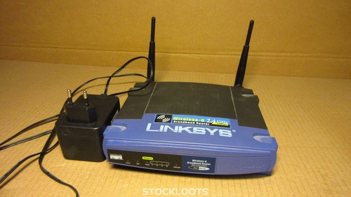 Linksys WRT54G v2.2 Wireless G 2.4 GHz Broadband Router 54 MBPS 4-Port INCL PSU - Picture 1 of 4