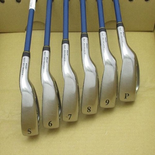 Katana Golf Clubs Irons SWORD SNIPE XP Iron Set Right RH SR - Flex 5-9 Pw 6pcs - Picture 9 of 24