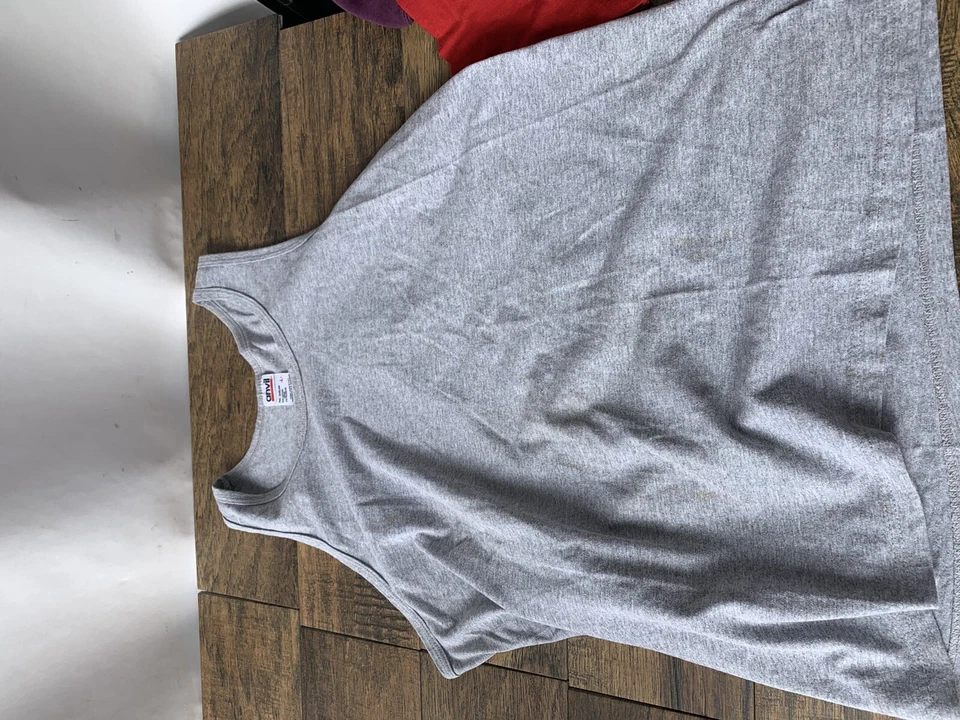 Camisa sin mangas vintage años 90 L humor EE. UU. Divertida playa nadar piragüismo Foto 4 de 4