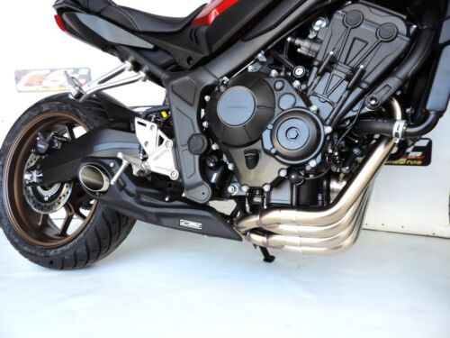 Honda CBR650R / CB650R 2019-up CS Racing Full Exhaust System Headers + Baffle - Picture 3 of 24