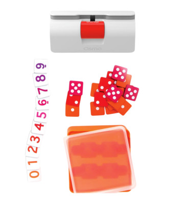 Osmo Genius Numbers Starter Kit w/Base Learning Game Letters Phonics Spell 6-10
