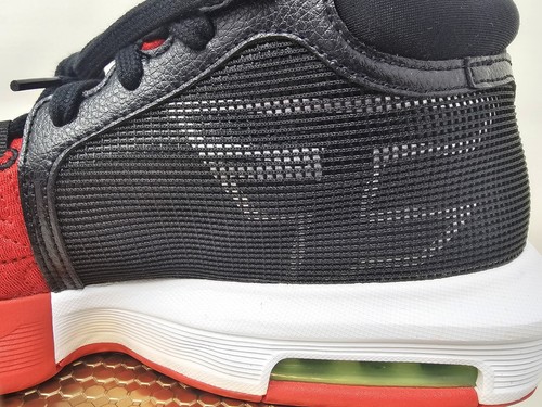 Nike LeBron Witness 8 FaZe Herren Größe 10,5 schwarz rot Basketball Turnschuhe - Bild 3 von 17