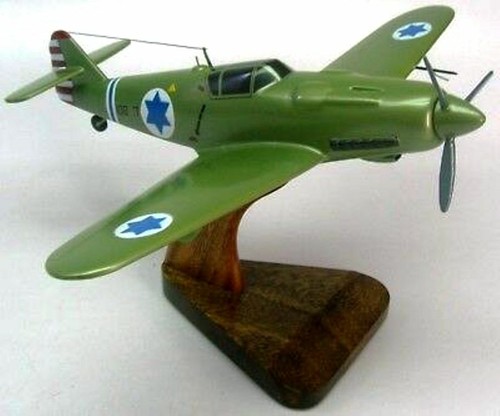 Avia S-199 Mezek Israel Airplane Desktop Kiln Dry Wood Model Large  - Picture 1 of 2