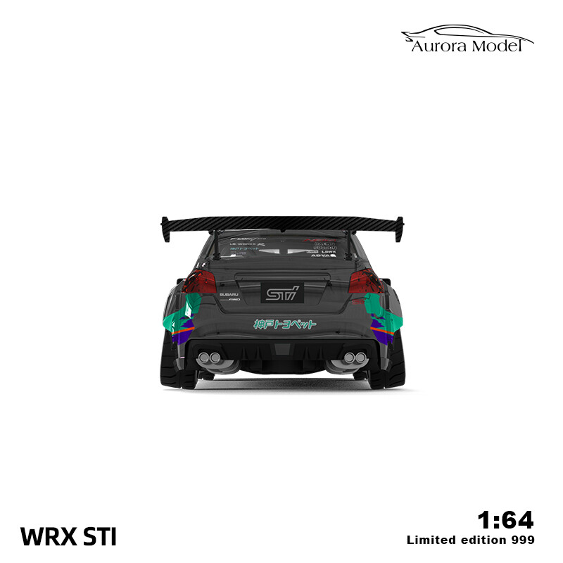 Aurora Model 1/64 スバル WRX STI HKS Aurora Model 1:64 Subaru WRX STI HKS (2 Version) – Horizon