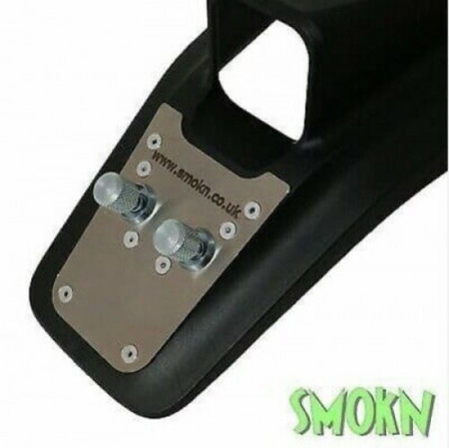 Nummernschild Montagesatz hinten Husqvarna 17-19 TE 125 150 250 300 Schnellspanner - Bild 3 von 4