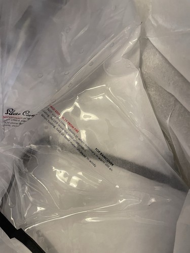Genuine Silver Cross Pop Raincover Black Trim - Picture 4 of 5