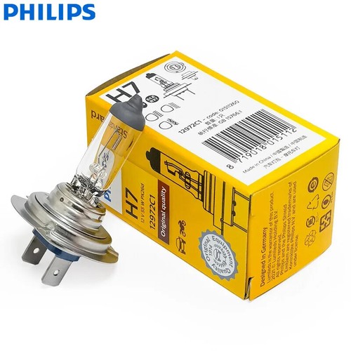 Genuine Philips H7 Halogen Headlight Globes 12v 55w Car High Low Beam Fog Lamp - Picture 3 of 8