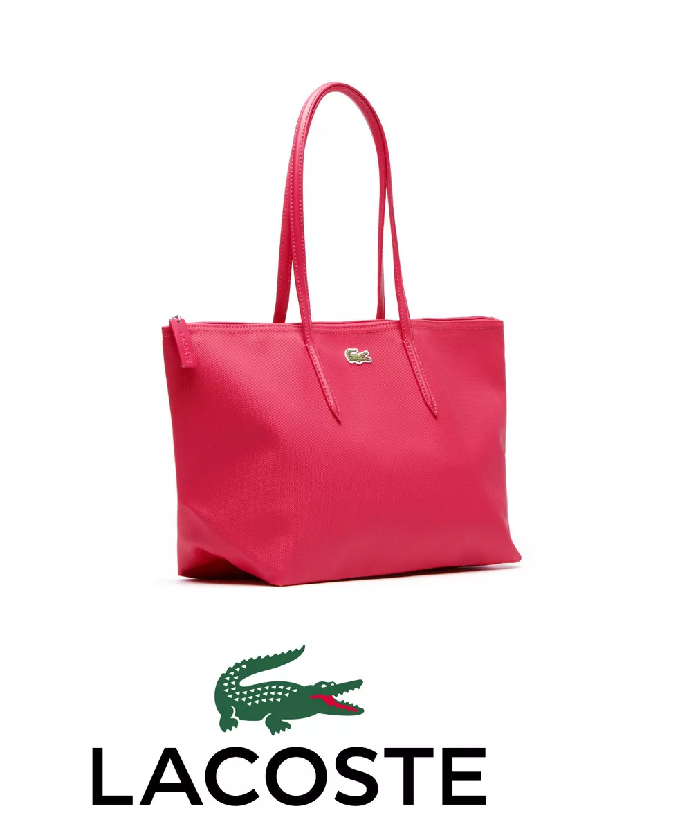 Lacoste tote 2024 bag pink