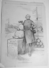 General Lookout, by Thomas Nast. Harper's Weekly, September 4, 1880. Original