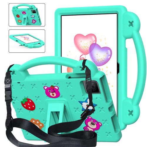 Kid Case For Blackview Tab 11 Tab 11 SE 10.36 in Tough Rugged Strap Stand Cover - Afbeelding 11 van 21