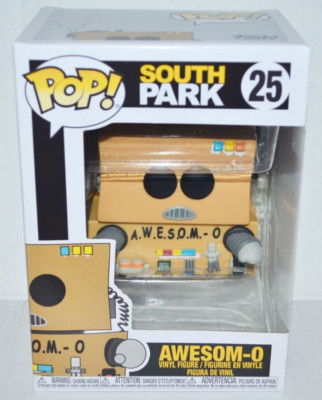 Funko POP! South Park: Awesom-O (Eric Cartman) #25 Vinyl Figure + Case MINT 