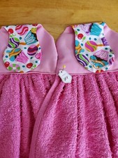 Set of 2 Handmade Hanging Kitchen Towels