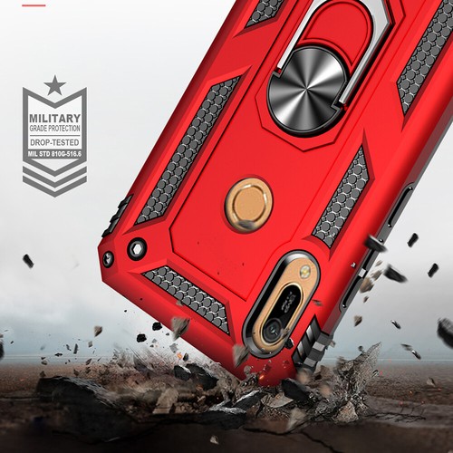For Huawei Y6S Y7 Y9 2019 P30 Lite Case Ring Armor Shockproof Stand Phone Cover - Picture 6 of 24