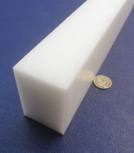 HDPE weiße Stange 1,75" dick x 2,50" breit x 36" lang - Bild 8 von 11