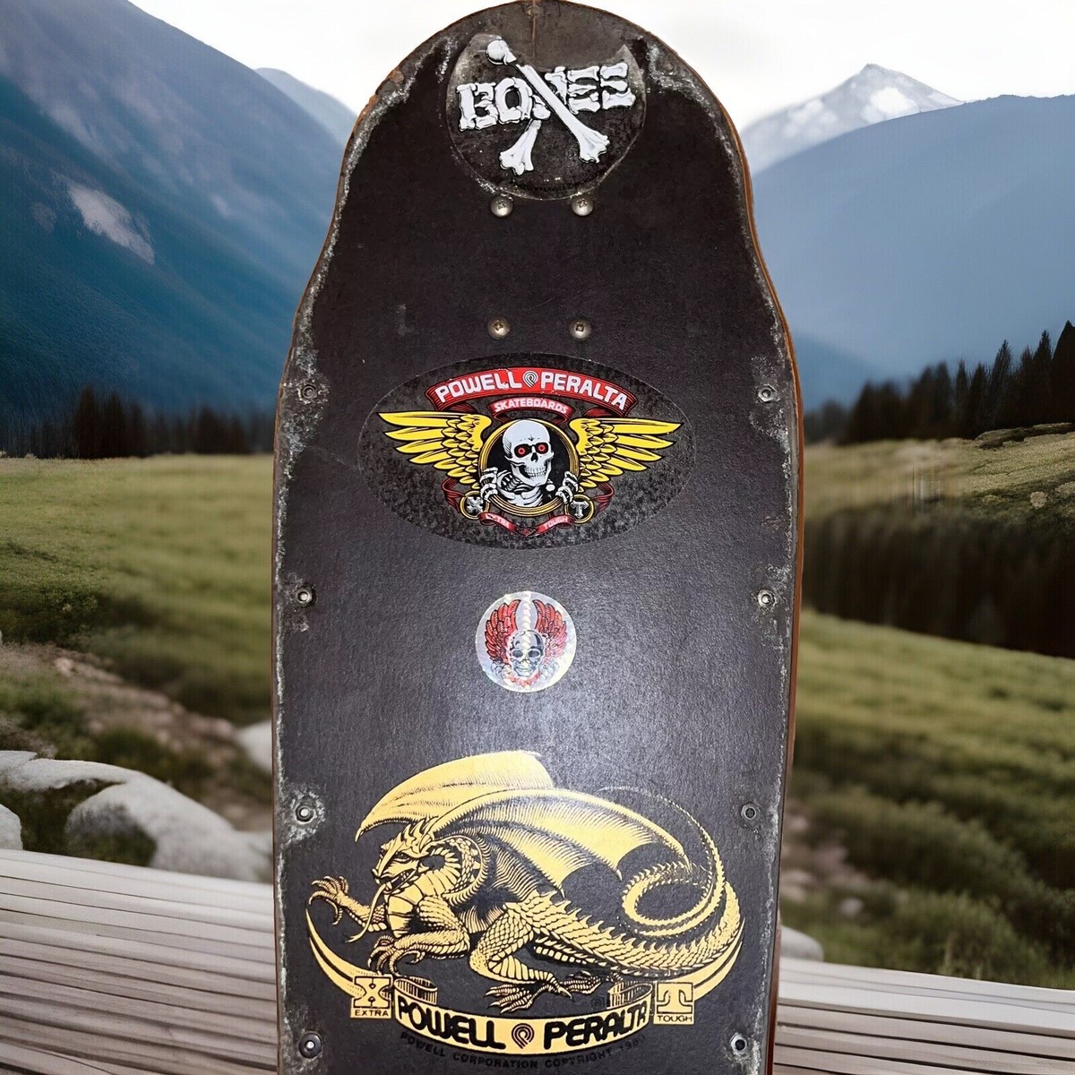 Tony Hawk Vintage 1987 Powell Peralta Bonite Skateboard Deck