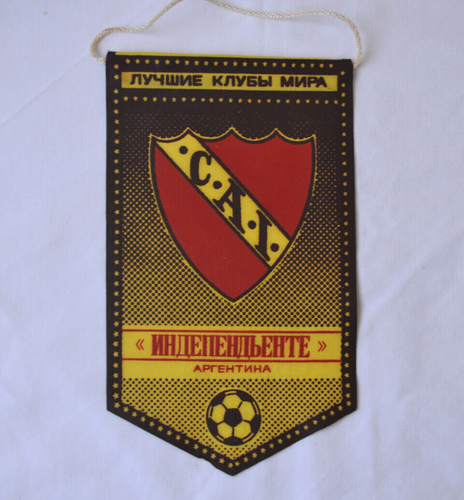 Football Club Pennant vintage Lot 3x South American Soccer logo team fan banner - Picture 4 of 7