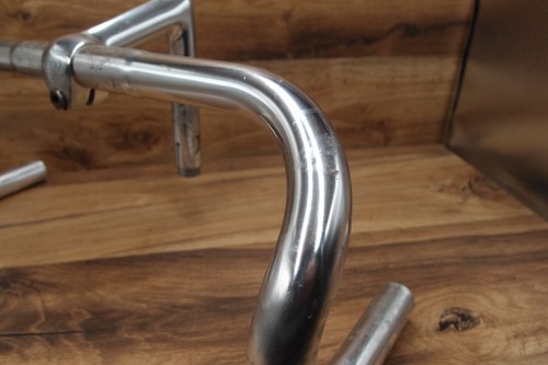 drop bar handlebar 3 TTT Criterium made in Italy + quill stem 3 TTT 22.2 mm road - Picture 12 of 21