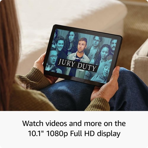 Fire HD 10 Tablet - 10.1" Full HD, Octa-Core, 3GB RAM, 32GB Storage, Black - Picture 4 of 11