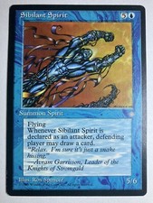 MTG Magic the Gathering Sibilant Spirit (97/383) Ice Age LP