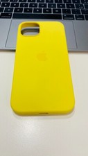 Apple Cover Copertina Custodia MagSafe Silicone iPhone 13 Giallo Scorza Limone