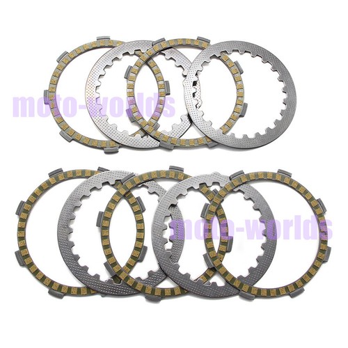 Clutch Friction Plate Kit Set For Yamaha YBR125 E/K ED 00-08/ DT80LC 86-88/90/92 - Picture 7 of 7