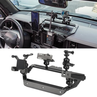 Multi-Mount Dash Phone Holder Camera Mount for Ford Bronco 2/4 Door 2021-2024