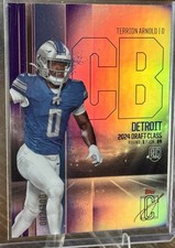 2024 Topps Signature Class Rookies Chrome Variations Terrion Arnold #RCV-45 /100