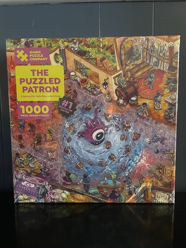 Magic Puzzle Company The Puzzled Patron 1000 Piece Jigsaw Puzzle TikTok NEW - Picture 1 of 3