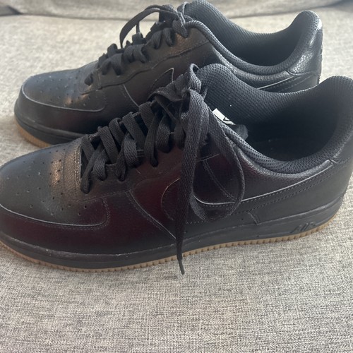 Nike Air Force 1 .swoosh Größe 10 schwarz - Bild 4 von 6