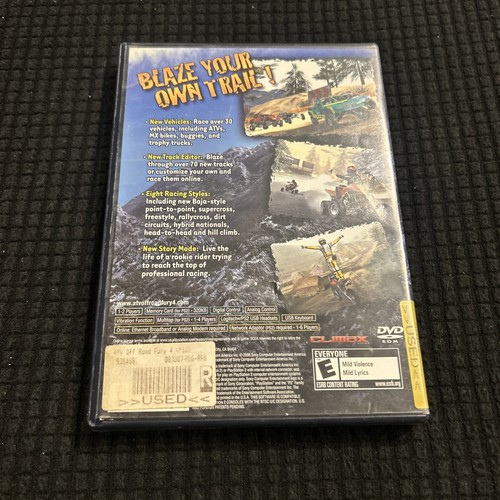 ATV Offroad Fury 4 (Sony PlayStation 2, 2006) CIB & Tested - Picture 2 of 3