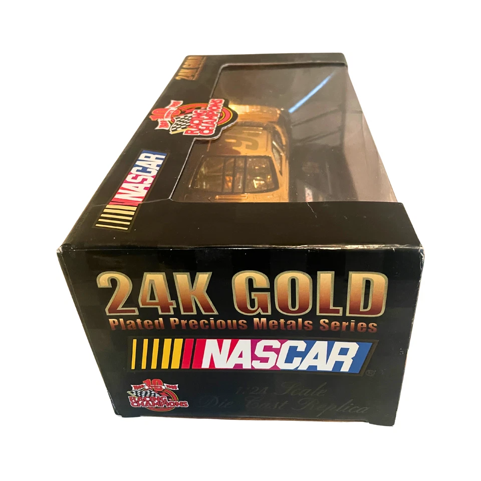 Jeff Burton #99 NASCAR 24K Chapado en Oro Die-Cast Edición Limitada 3596 de 4999 Foto 3 de 4