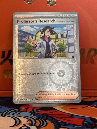 Professor's Research 125/131 - Prismatic Evolutions Reverse Holo - Picture 1 of 2