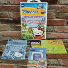 VTech V.Reader Hello Kitty Surprise Interactive Reading Game 3-5 Years Complete
