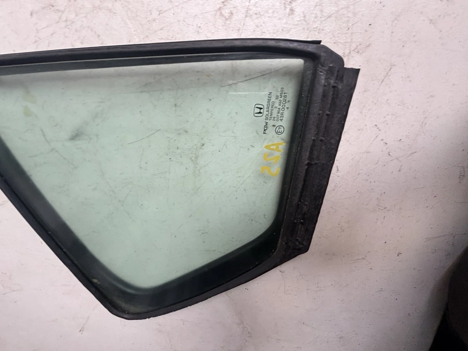 Honda Civic 2012 cupé puerta delantera derecha ventilación ventana vidrio 43R-000261 Foto 3 de 4