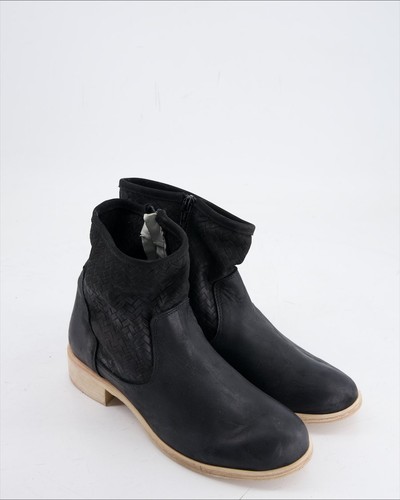 Vivian Scarpe Stivaletti Donna In Pelle Col. Nero EU 38 - Foto 2 di 5
