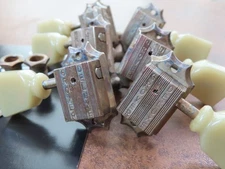 aged GROVER 135N nickel Deluxe tuners fit Gibson Les Paul 10mm bushing RELIC