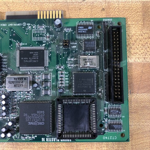 Creative Sound Blaster 16 (CT2740) 16-Bit ISA Sound Card Retro Gaming (WORKS) - Picture 5 of 8